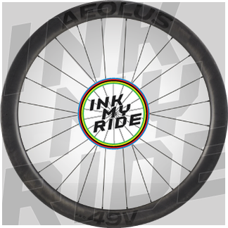 BONTRAGER AEOLUS PRO 49V DISC Custom Wheel Decals stickers