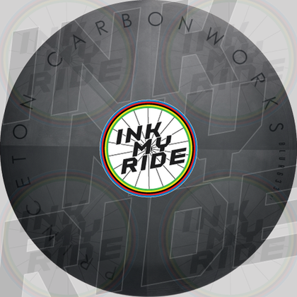 PRINCETON BLUR 633 V3 DISC WHEEL DECALS STICKERS KIT