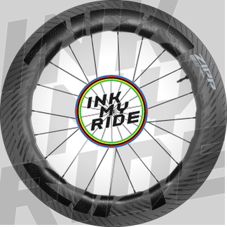 ZIPP 858 NSW TUBELESS DISC Custom Wheel Decals stickers kit