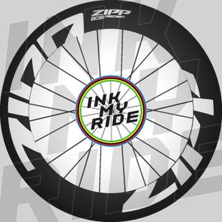 2021 ZIPP 808 DISC DECALS KIT