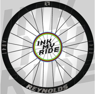 Bicycle wheel deals decals