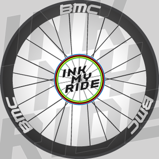 BMC ROAD WHEEL DECAL STICKER KIT