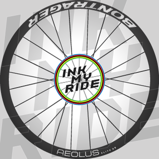 BONTRAGER AEOLUS ELITE 35 DISC DECALS KIT