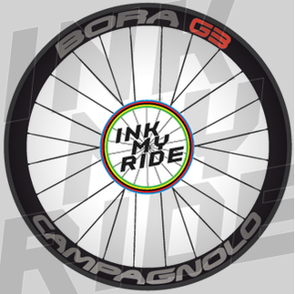 Campagnolo Bora G3 Custom Wheel Decal Sticker Kit – InkMyRide