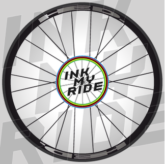 Mountain bike wheel outlet decals
