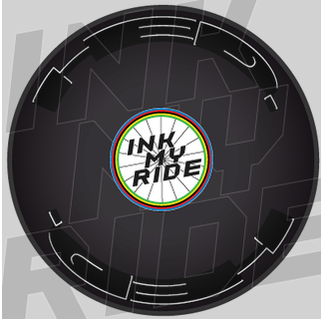 HED DISC WHEEL ~ 3d DECALS KIT