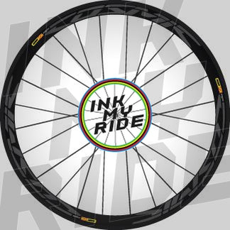 Kit Adesivi Decalcomanie Per Cerchio Ruota Mavic Cosmic SLE - Nuovo - Foto 3