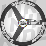 VISION METRON 3 SPOKE DISC DECALS KIT