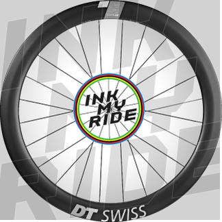 DT Swiss ARC 1400 DICUT 50 Disc Custom Wheel Decals Stickers Kit