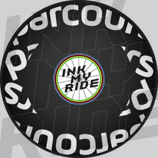 PARCOURS DISC WHEEL DECALS KIT