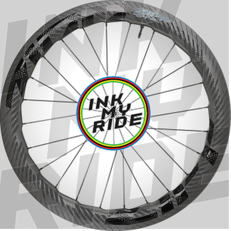 2023 ZIPP 454 NSW CARBON CL DISC TUBULAR Custom Wheel Decals